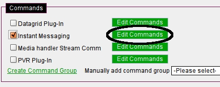 The Command Group is now added